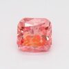 0.67 Carat Cushion Shaped Good Cut Pink- SI1 Lab Grown Diamond