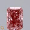0.69 Carat Radiant Shaped Good Cut Pink- VS1 Lab Grown Diamond