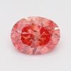 0.71 Carat Oval Shaped Good Cut Pink- SI1 Lab Grown Diamond