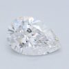 0.72 Carat Pear Shaped Excellent Cut E- VS1 Lab Grown Diamond
