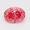 0.73 Carat Oval Shaped Good Cut Pink- VVS2 Lab Grown Diamond