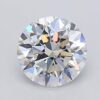 0.74 Carat Round Shaped Excellent Cut G- VS1 Lab Grown Diamond