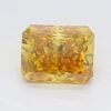 0.88 Carat Radiant Shaped Good Cut Yellow- VS2 Lab Grown Diamond