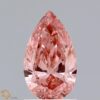 0.89 Carat Pear Shaped Good Cut Pink- VS1 Lab Grown Diamond