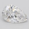 0.91 Carat Pear Shaped Excellent Cut E- VS1 Lab Grown Diamond