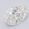 0.91 Carat Oval Shaped Excellent Cut G- VVS2 Lab Grown Diamond