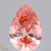 0.91 Carat Pear Shaped Good Cut Pink- VS1 Lab Grown Diamond