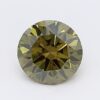 0.96 Carat Round Shaped Very Good Cut Green- VS2 Lab Grown Diamond