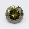 0.96 Carat Round Shaped Very Good Cut Green- VVS2 Lab Grown Diamond
