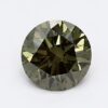 1.01 Carat Round Shaped Very Good Cut Green- VS1 Lab Grown Diamond