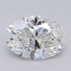 1.02 Carat Oval Shaped Excellent Cut F- VS1 Lab Grown Diamond
