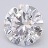 1.03 Carat Round Shaped Excellent Cut F- VS1 Lab Grown Diamond