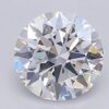 1.03 Carat Round Shaped Excellent Cut F- VS1 Lab Grown Diamond
