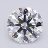 1.03 Carat Round Shaped Excellent Cut F- VS2 Lab Grown Diamond