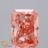 1.03 Carat Radiant Shaped Good Cut Pink- VS1 Lab Grown Diamond