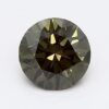 1.05 Carat Round Shaped Very Good Cut Green- VS1 Lab Grown Diamond