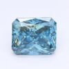 1.05 Carat Radiant Shaped Good Cut Blue- SI1 Lab Grown Diamond