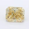 1.06 Carat Radiant Shaped Good Cut Yellow- VS2 Lab Grown Diamond
