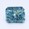 1.06 Carat Radiant Shaped Good Cut Blue- SI2 Lab Grown Diamond