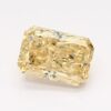 1.06 Carat Radiant Shaped Good Cut Yellow- I1 Lab Grown Diamond