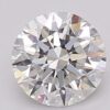 1.07 Carat Round Shaped Excellent Cut G- VS1 Lab Grown Diamond