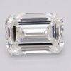1.08 Carat Emerald Shaped Excellent Cut F- VVS2 Lab Grown Diamond