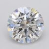 1.08 Carat Round Shaped Excellent Cut G- VVS2 Lab Grown Diamond