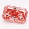 1.08 Carat Radiant Shaped Very Good Cut Pink- SI1 Lab Grown Diamond