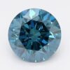 1.09 Carat Round Shaped Excellent Cut Blue- SI1 Lab Grown Diamond