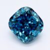 1.09 Carat Cushion Shaped Good Cut Blue- VVS2 Lab Grown Diamond