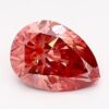 1.09 Carat Pear Shaped Very Good Cut Pink- VS2 Lab Grown Diamond