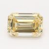 1.12 Carat Emerald Shaped Good Cut Yellow- VS1 Lab Grown Diamond