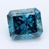1.13 Carat Radiant Shaped Very Good Cut Blue- VS1 Lab Grown Diamond