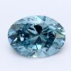 1.13 Carat Oval Shaped Very Good Cut Blue- VS1 Lab Grown Diamond
