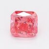 1.13 Carat Radiant Shaped Very Good Cut Pink- VS2 Lab Grown Diamond
