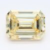 1.13 Carat Emerald Shaped Good Cut Yellow- SI1 Lab Grown Diamond