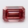 1.15 Carat Emerald Shaped Good Cut Pink- VS2 Lab Grown Diamond