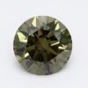 1.1 Carat Round Shaped Very Good Cut Green- VS2 Lab Grown Diamond
