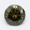 1.23 Carat Round Shaped Very Good Cut Green- SI1 Lab Grown Diamond