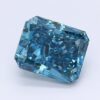 1.26 Carat Radiant Shaped Good Cut Blue- SI2 Lab Grown Diamond