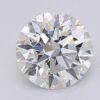 1.32 Carat Round Shaped Excellent Cut E- VVS2 Lab Grown Diamond
