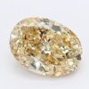 1.38 Carat Oval Shaped Very Good Cut Yellow- SI2 Lab Grown Diamond