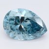 1.44 Carat Pear Shaped Good Cut Blue- I1 Lab Grown Diamond