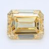 1.54 Carat Emerald Shaped Good Cut Yellow- VS2 Lab Grown Diamond