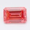 1.57 Carat Emerald Shaped Good Cut Pink- SI1 Lab Grown Diamond