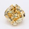 1.6 Carat Cushion Shaped Good Cut Yellow- VS1 Lab Grown Diamond
