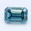 1.81 Carat Emerald Shaped Excellent Cut Blue- SI2 Lab Grown Diamond