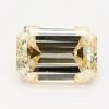 1 Carat Emerald Shaped Good Cut Yellow- SI1 Lab Grown Diamond
