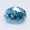 1 Carat Oval Shaped Good Cut Blue- SI1 Lab Grown Diamond