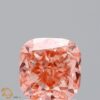 2.01 Carat Cushion Shaped Good Cut Pink- SI2 Lab Grown Diamond